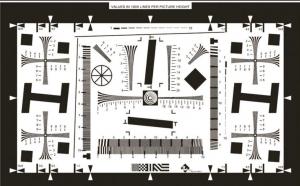 視頻清晰度測(cè)試卡的數(shù)字是什么意思?